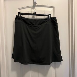 Classic Dark Grey Women's Skirt with Shorts